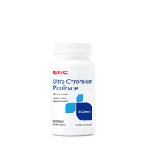 Suplemento GNC Ultra Chromium Picolinato 800mcg com zinco 60 cápsulas Suplemento GNC Ultra Chromium Picolinato 800mcg com zinco 60 cápsulas