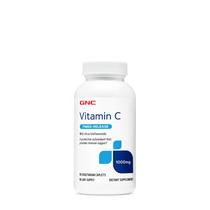 Suplemento GNC, vitamina C, 1000 mg, 90 cápsulas, suporte imunológico