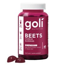 Suplemento Goli Beets Cardio Gummy 60 unidades 100 mg CoQ10 Suplemento Goli Beets Cardio Gummy 60 unidades 100 mg CoQ10