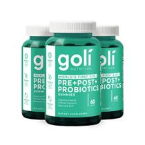 Suplemento Goli Nutritional Pre+Post+Probiotics Gummy 180ct Suplemento Goli Nutritional Pre+Post+Probiotics Gummy 180ct