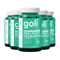 Suplemento Goli Nutritional Pre+Post+Probiotics Gummy 300ct Suplemento Goli Nutritional Pre+Post+Probiotics Gummy 300ct