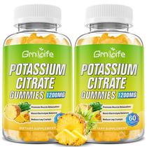 Suplemento Gomas de Citrato de Potássio GrnLife 1200 mg 120 unidades Suplemento Gomas de Citrato de Potássio GrnLife 1200 mg 120 unidades