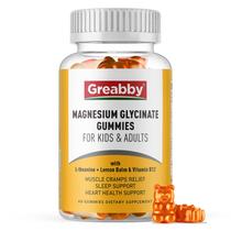 Suplemento: Gomas de glicinato de magnésio GREABBY 300 mg (60 unidades)