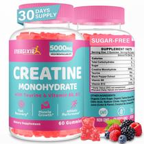 Suplemento Gomas de monohidrato de creatina Energixir 5000 mg