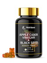Suplemento Gomas de vinagre de maçã orgânico Nutriissa 1125 mg