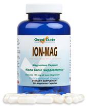 Suplemento Good State ION-MAG Magnésio Iônico 115mg 120 Cápsulas Suplemento Good State ION-MAG Magnésio Iônico 115mg 120 Cápsulas