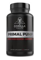 Suplemento Gorilla Gulps Primal Pump Óxido Nítrico 1500 mg