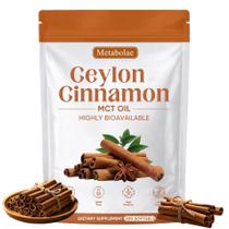 Suplemento guluxly Metabolae Canela de Ceilão 300 cápsulas gelatinosas Suplemento guluxly Metabolae Canela de Ceilão 300 cápsulas gelatinosas