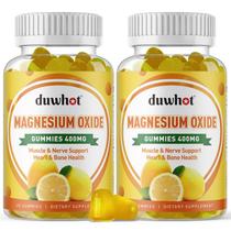 Suplemento Gummies duwhot Magnesium Oxide 400mg para adultos e crianças Suplemento Gummies duwhot Magnesium Oxide 400mg para adultos e crianças