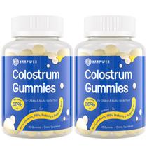 Suplemento Gummies Samper Bovine Colostrum 60% IgG, pacote com 2 Suplemento Gummies Samper Bovine Colostrum 60% IgG, pacote com 2