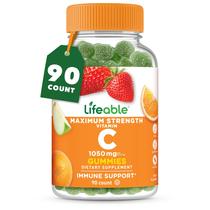 Suplemento Gummy Lifeable Vitamin C 1050mg Immune Support