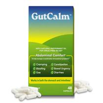 Suplemento GutCalm IBS Relief com óleo de hortelã 48 cápsulas Suplemento GutCalm IBS Relief com óleo de hortelã 48 cápsulas