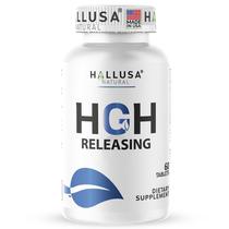 Suplemento Hallusa Natural de suporte à liberação de HGH 60 comprimidos Suplemento Hallusa Natural de suporte à liberação de HGH 60 comprimidos
