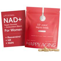 Suplemento Happy Aging Fórmula Essencial para Longevidade 30 Cápsulas Suplemento Happy Aging Fórmula Essencial para Longevidade 30 Cápsulas