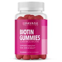 Suplemento Havasu Nutrition Biotina Gummies 5000mcg 90ct