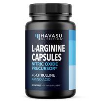 Suplemento HAVASU NUTRITION L-Arginina 1200 mg para homens ativos Suplemento HAVASU NUTRITION L-Arginina 1200 mg para homens ativos