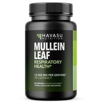 Suplemento Havasu Nutrition Mullein Leaf 500mg 60 cápsulas