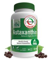 Suplemento Health Thru Nutrition Astaxantina 12 mg 30 cápsulas gelatinosas Suplemento Health Thru Nutrition Astaxantina 12 mg 30 cápsulas gelatinosas