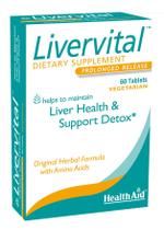 Suplemento HealthAid LiverVital Liver Health Support 60 ct