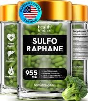 Suplemento Healthbiotics Sulforafano e brotos de brócolis orgânicos Suplemento Healthbiotics Sulforafano e brotos de brócolis orgânicos