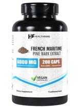 Suplemento Healthfare French Maritime Pine Bark 6000 mg Suplemento Healthfare French Maritime Pine Bark 6000 mg
