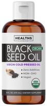 Suplemento Healths Harmony Black Seed Oil 500ml orgânico