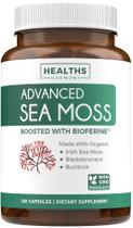 Suplemento Healths Harmony Irish Sea Moss 120 cápsulas