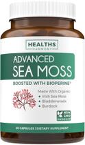 Suplemento Healths Harmony Irish Sea Moss - 60 Cápsulas