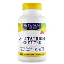 Suplemento Healthy Origins L-glutationa 250 mg Setria 150 cápsulas