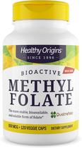 Suplemento Healthy Origins Metil Folato 800mcg 120 cápsulas Suplemento Healthy Origins Metil Folato 800mcg 120 cápsulas