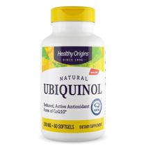 Suplemento Healthy Origins Ubiquinol 200 mg para coração 60 cápsulas gelatinosas
