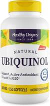 Suplemento Healthy Origins Ubiquinol 300 mg 150 cápsulas gelatinosas