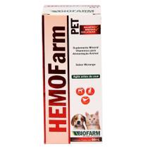 Suplemento Hemofarm Pet Biofarm 60ml