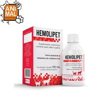 Suplemento Hemolipet Para Cães e Gatos Avert - 110 mL