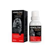 Suplemento Hemolitan Gold Vetnil 30ml