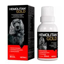 Suplemento Hemolitan Gold Vetnil 30mL