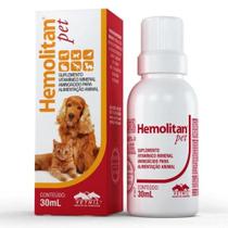 Suplemento Hemolitan Pet Gotas 30 ml - Neon Pet Shop
