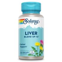 Suplemento Hepático Solaray Liver Blend SP-13 - 100 Cápsulas