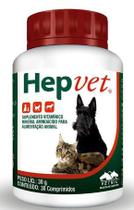 Suplemento Hepvet Para Cães Vetnil 30 Comprimidos