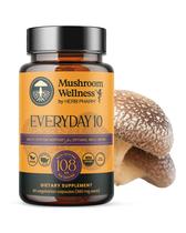 Suplemento Herb Pharm Mushroom Wellness Everyday 10 90 cápsulas