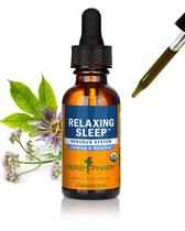 Suplemento Herb Pharm Relaxing Sleep com Valeriana 30mL