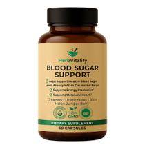 Suplemento Herb Vitality Blood Sugar Support 60 cápsulas