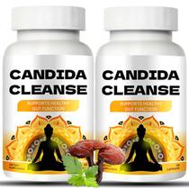 Suplemento Herbal Avançado para Suporte Intestinal Candida Cleanse