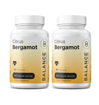Suplemento Herbal Balancebreens Bergamota Cítrica 500mg 60 cápsulas