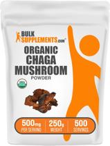 Suplemento Herbal BulkSupplements Polvo de Hongos Chaga 250g