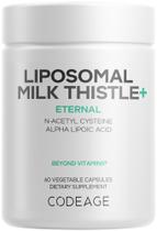 Suplemento Herbal Codeage Cardo Mariano Liposomal+ 60 Cápsulas