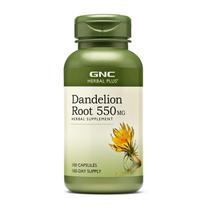 Suplemento Herbal GNC Raiz de Dente-de-Leão 550 mg 100 Cápsulas Suplemento Herbal GNC Raiz de Dente-de-Leão 550 mg 100 Cápsulas