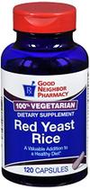 Suplemento Herbal Good Neighbor Pharmacy Arroz de Levedura Vermelha