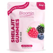 Suplemento Herbal KBKTWOLT Shilajit Gummies Sabor Frutas Vermelhas 30 unidades