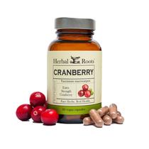 Suplemento Herbal Roots Extra Strength Cranberry 60 cápsulas